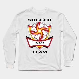 Spain Soccer Team Long Sleeve T-Shirt